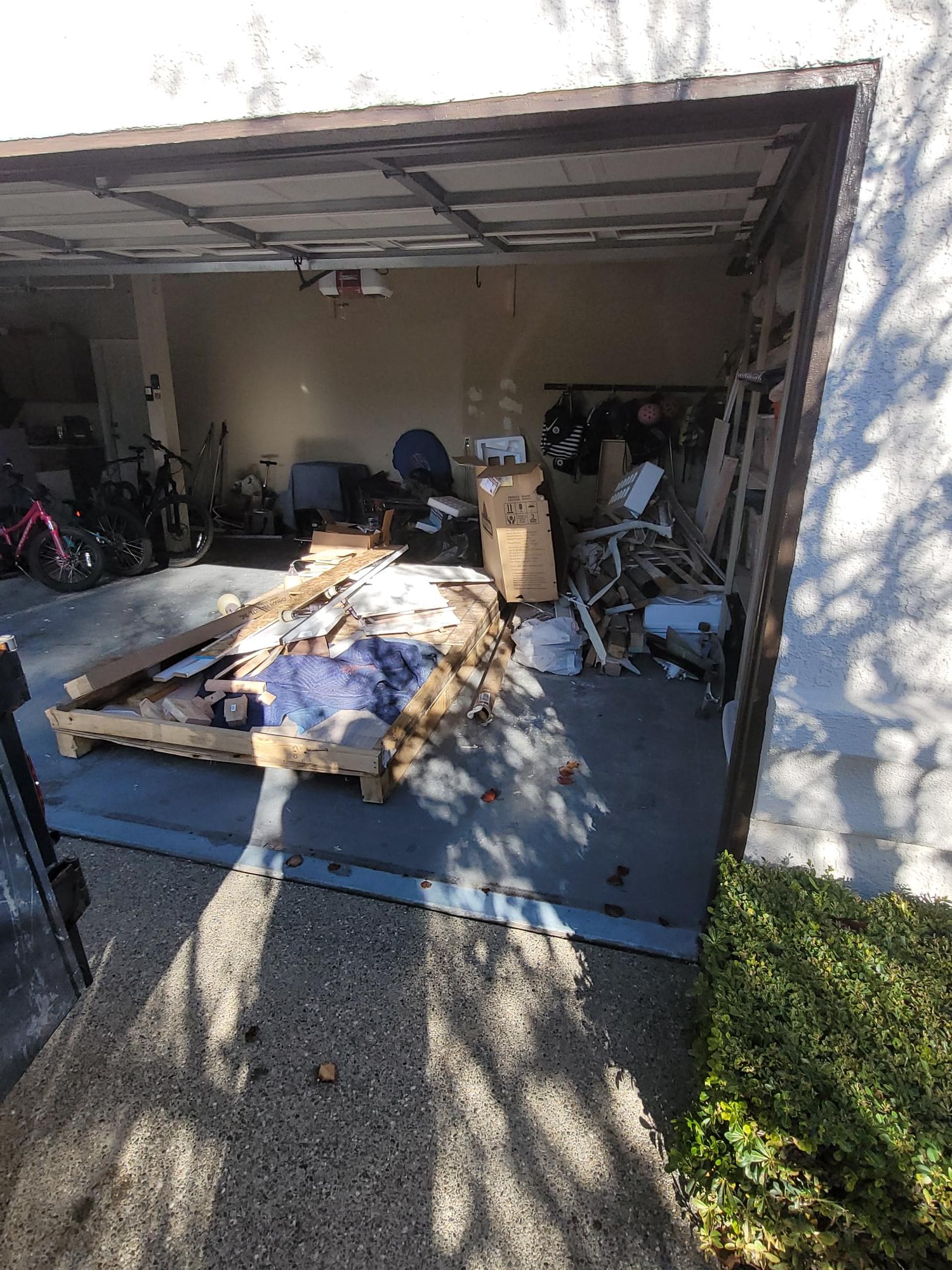 Before — Garage Cleanout — Lake Arrowhead, CA